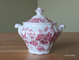 Engels rood Ridgway Windsor Suikerpot