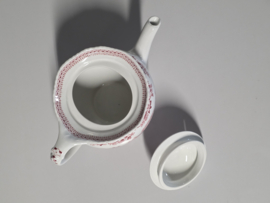 Engels rood Woods Burslem England Seaforth theepot 11 cm