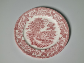 Engels rood Ironstone EIT Dinerbord 24,5 cm (herder)