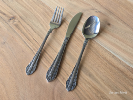 Complete bestekset 12 personen K.W.V. Rostfrei 78 delen