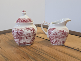 Engels rood Grindley Homeland roomstel