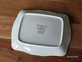 Villeroy en Boch Burgenland blauw schaaltje plateau 16 cm