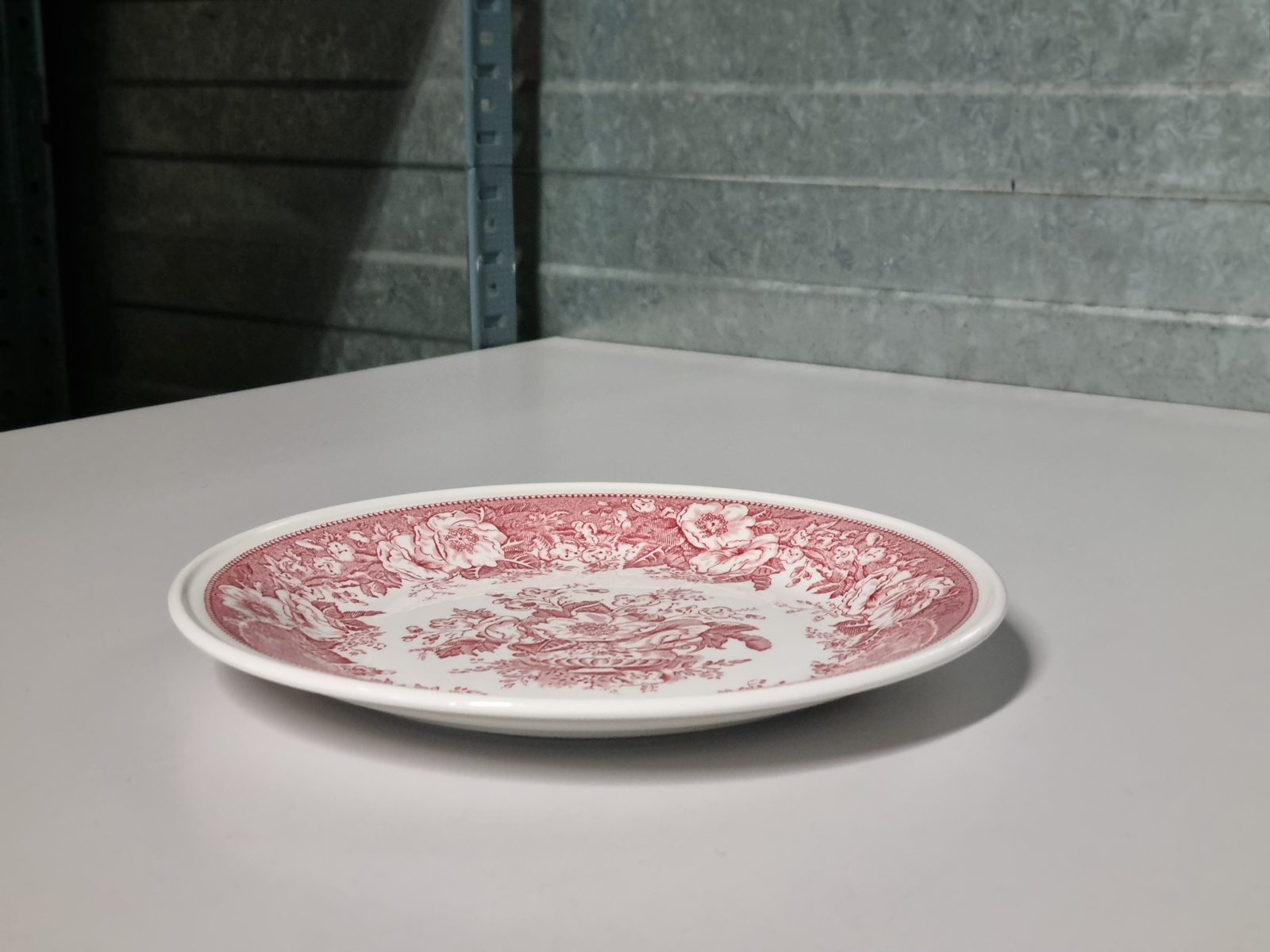 Villeroy en Boch Balmoral rood ontbijtbord 21 cm