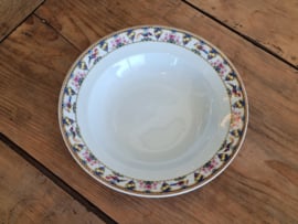 Societe Ceramique Vogeltjes diep bord 23,5 cm