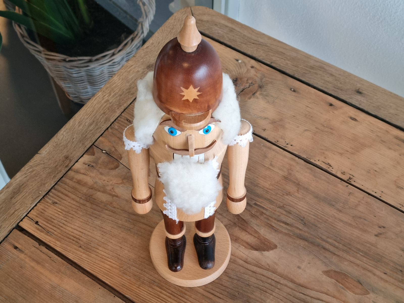 Vintage Grote Notenkraker uit Beieren 44,5 cm