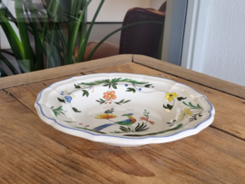 Frans GIEN decor Oiseaux de Paradis diep pasta curry Bord 22 cm