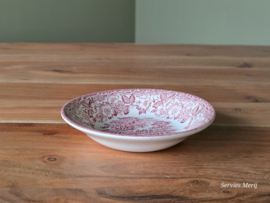 Engels rood English Ironstone Tableware EIT rond schaaltje 13,5 cm (herder)