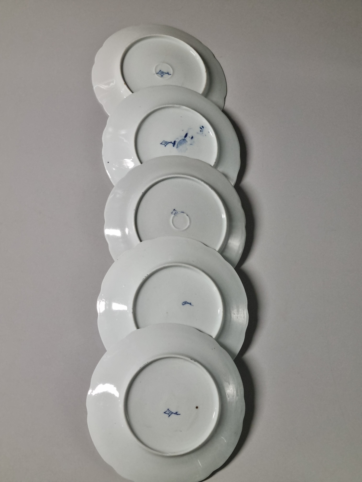 Zwiebelmuster Regout set 5x Bord 20 cm