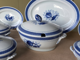 Royal Copenhagen Tranquebar Trankebar complete set 6 personen (met craquelee)