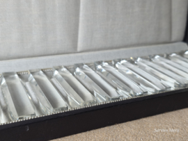 Set 12x glazen Messenlegger