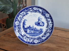 Petrus Regout decor Washington's Home Bord 24 cm
