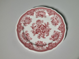 Villeroy en Boch Fasan rood plat Dinerbord 23,5 cm
