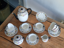 Societe Ceramique Leontine Koffie Theeservies 10-pers.
