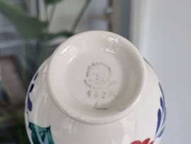 Oud Boerenbont Societe Ceramique 483a Set 6x Slurpkommetje 9 cm