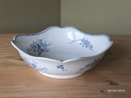 Meibloem Petrus Regout hoge Schaal 27 cm (hoekig model)