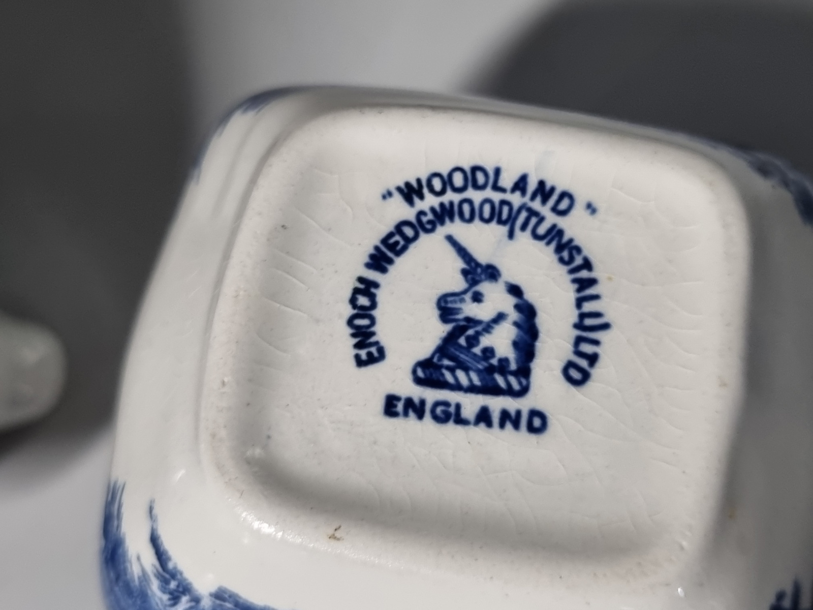 Engels blauw Enoch Wedgwood Woodland Roomstel