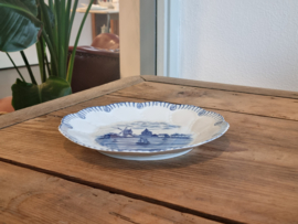 Bootjes Regout model Zwiebelmuster bordje 21 cm