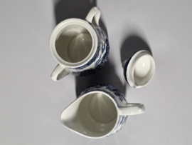 Engels blauw Barrats Old Castle roomstel