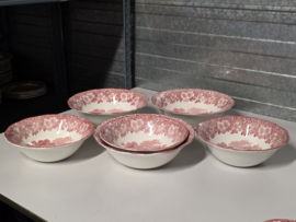 Engels rood Enoch Wedgwood Woodland eetservies 24 personen