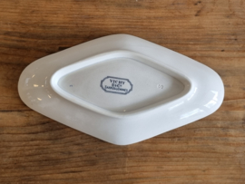 Sarreguemines Vichy ruitvormig schaaltje 25 cm