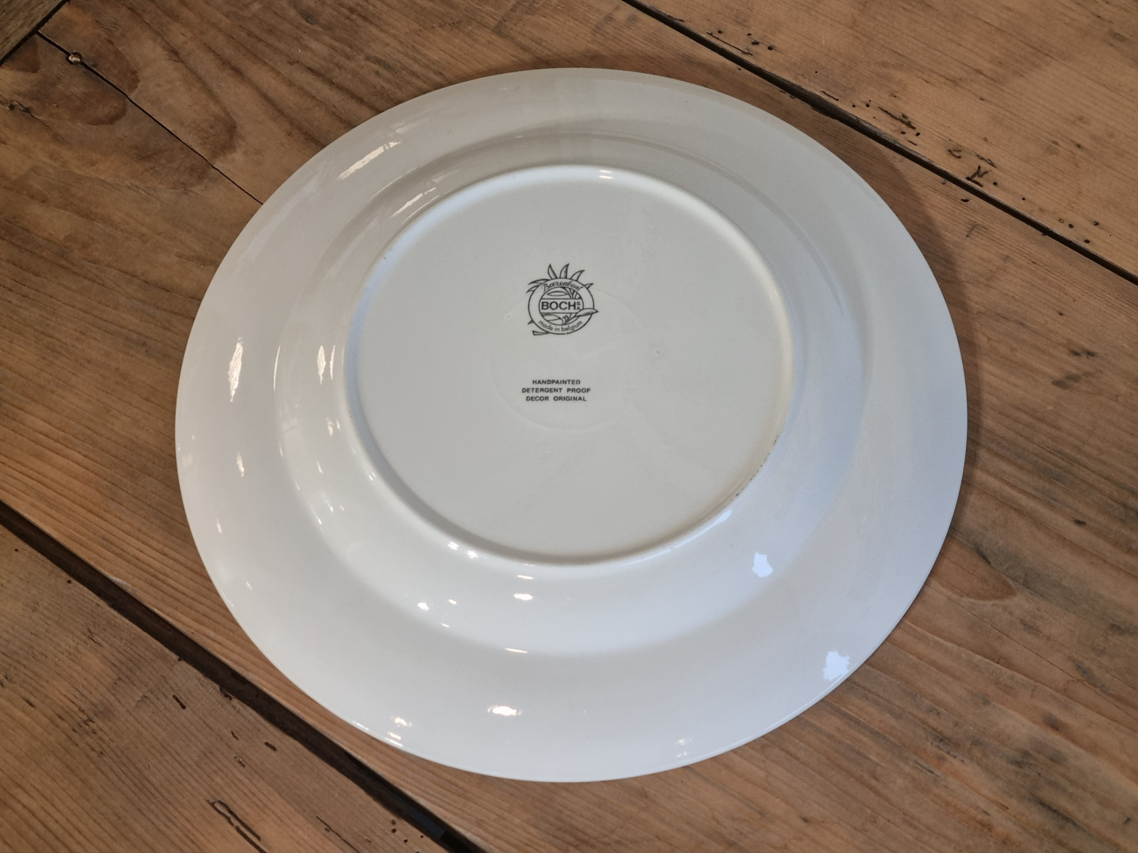 Boerenbont Boch Pannenkoekenbord | Serveerbord 29,5 cm (Nieuwste Boch)