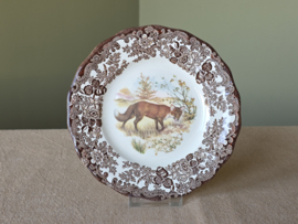 Engels Palissy Game Series ontbijtbord 20 cm (afb. vos)