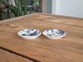 Verkocht = Beatrix Societe Ceramique  set 2x Theezakjeslegger (creme) 7,5 cm