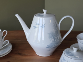 Societe Ceramique Waterland koffieservies theeservies 10 personen