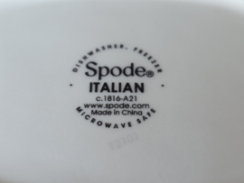 Copeland Spode's Italian hoge ovale schaal 31,5 cm