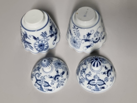 Zwiebelmuster Huttensteinach Houder met twee voorraadpotten