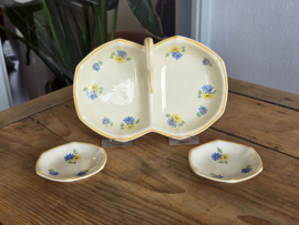 Societe Ceramique Serveersetje korenbloemetje