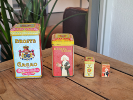 Droste Cacao Holland set 3x blik (in elkaar passend)