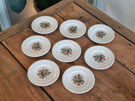 Wedgwood Conway set 8x Serveerbordje Amusebordje  13 cm