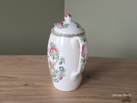 Engels bruin Indian Tree Koffiepot 16 cm