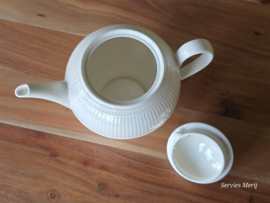 Wedgwood Windsor Theepot 1 liter (dekselknop groen randje)