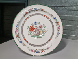 Engels Spode Copeland Chinese Rose groot rond bord 36 cm