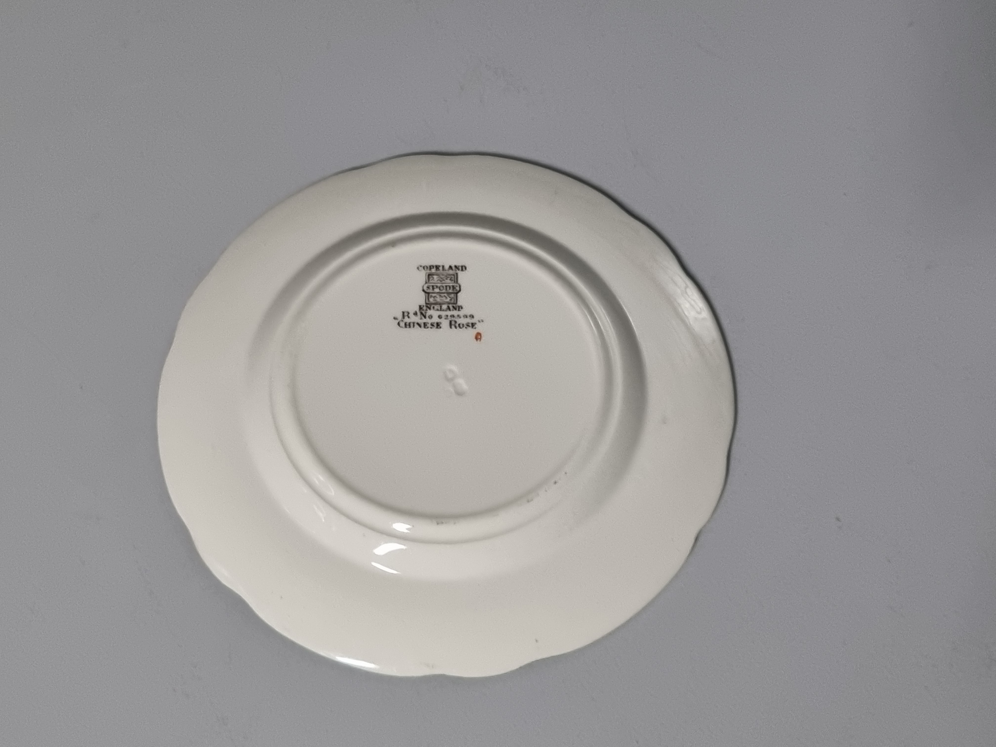 Engels Spode Copeland Chinese Rose Gebaksbordje 16 cm