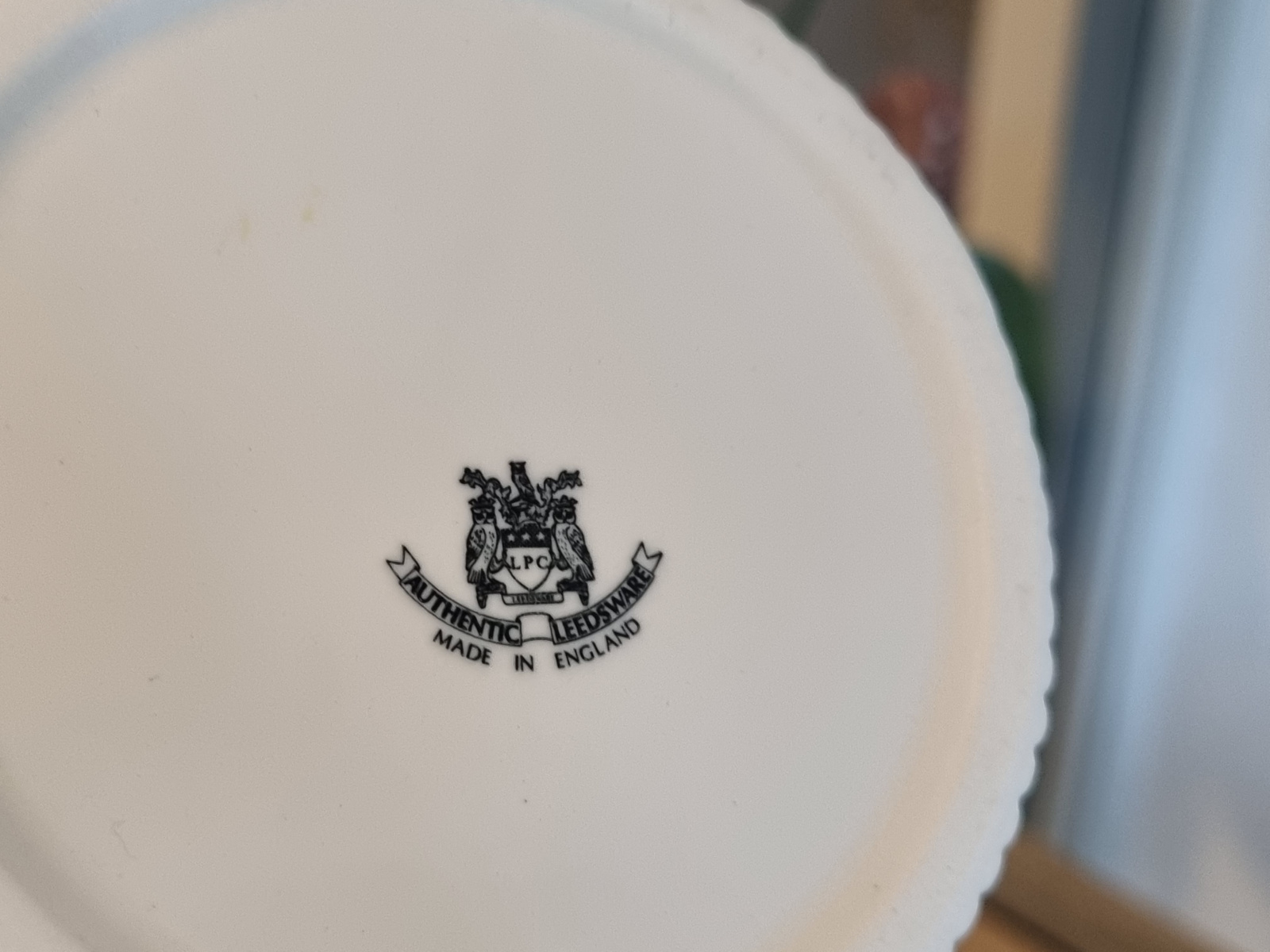 Authentic Leeds Pottery Wijnfleshouder Onderzetter