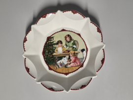Villeroy en Boch Kerstservies decor Christmas Toys Fantasy wit Bord Schaal 25 cm