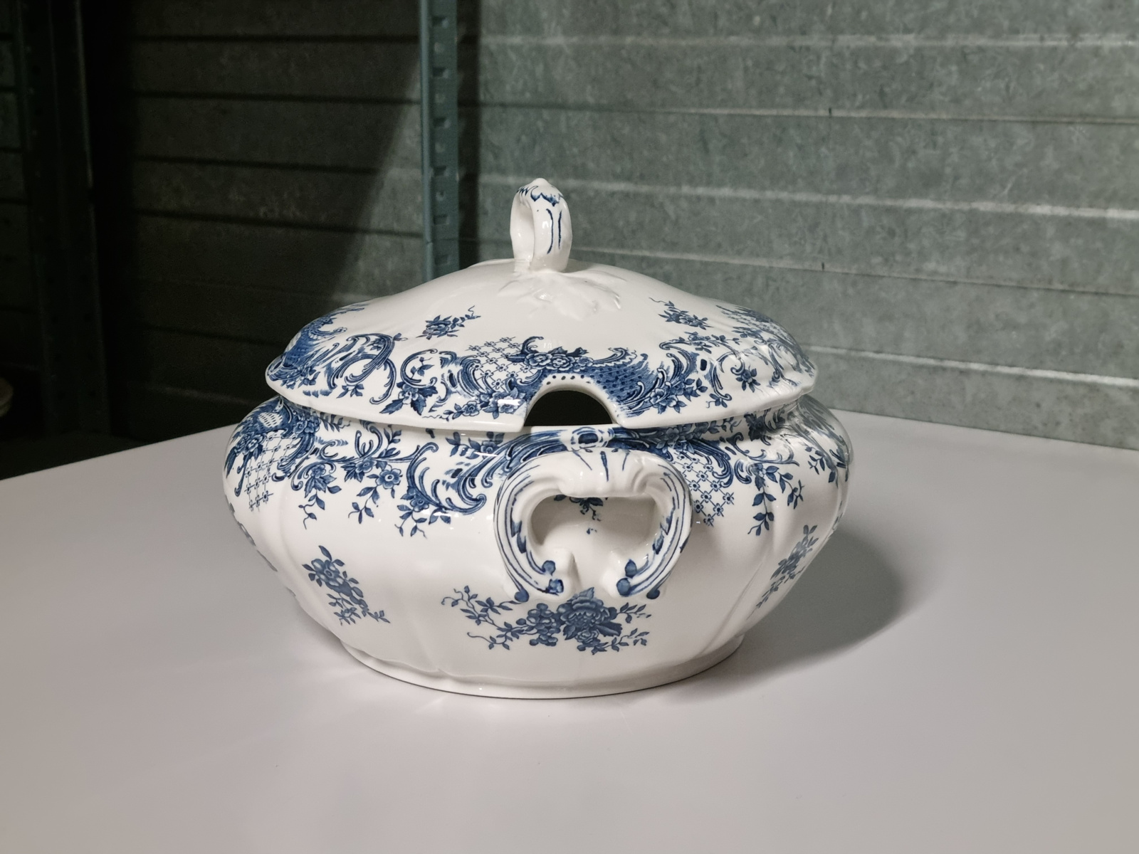 Villeroy en Boch Valeria blauw Soepterrine