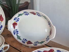 Boerenbont Boch compleet eetservies 8 persoons 22 delen