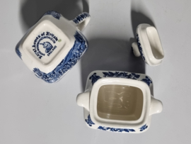 Engels blauw Enoch Wedgwood Royal Homes of Britain Roomstel