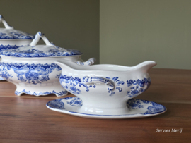 Boch BFK decor Dordrecht blauw schalenset 3 delig