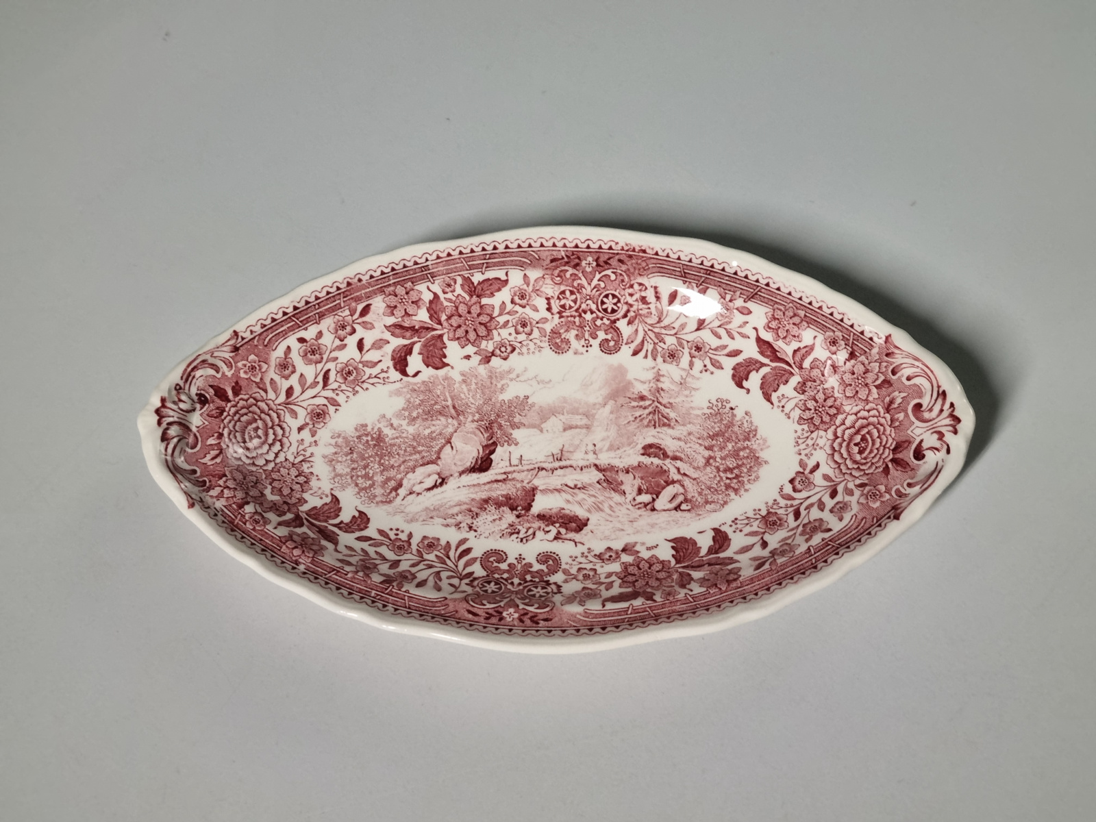 Villeroy en Boch Burgenland rood Serveerschaaltje (wieber) 22 cm