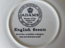 Engels groen Adams English Scenic Kop en schotel