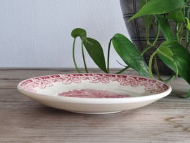 Boerenhoeve Rood Societe Ceramique Losse Schotel voor Soepkom 17 cm (wit)
