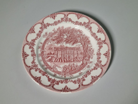 Engels rood Ironstone EIT Ltd England Plat Dinerbord 24,5 cm