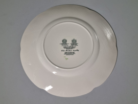 Engels Bruin Old Britain Castles Plat Dinerbord 25 cm