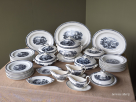 Wedgwood Lugano complete dinerset 12 personen