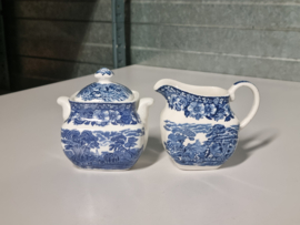 Engels blauw Enoch Wedgwood Woodland Roomstel
